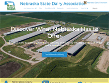 Tablet Screenshot of nebraskamilk.org